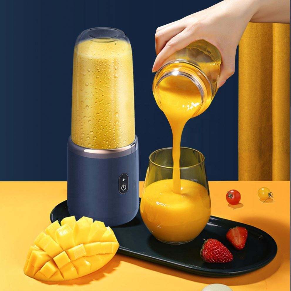 Wireless Portable Blender 400ml – USB Rechargeable Mini Smoothie Maker